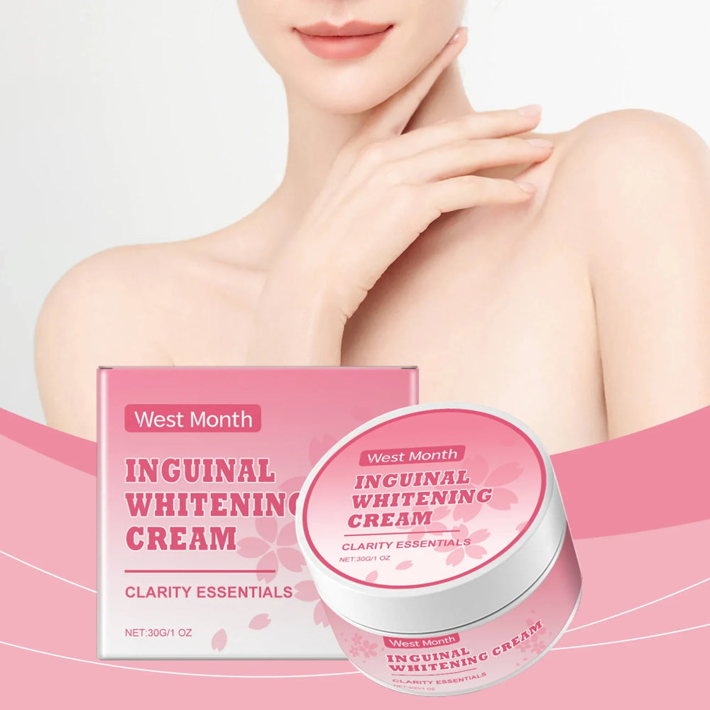 West&Month 30g Body Moisturizing Cream Brighten Nourish Skin Smooth Private Part Underarm Bleaching Hydrate Daily Body Cream