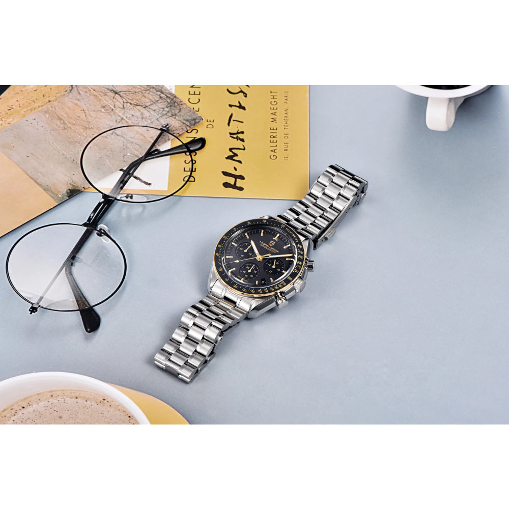 2025 New PAGANI DESIGN AK Project Mars Men's Watches Luxury Quartz Watch Men AR Sapphire Speed Sport Chronograph Automatic Date
