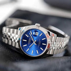 CADISEN Men Mechanical Watch Top Brand Luxury Japan MIYOTA 8215 Automatic Watch Business Stainless Steel Waterproof Watch Men