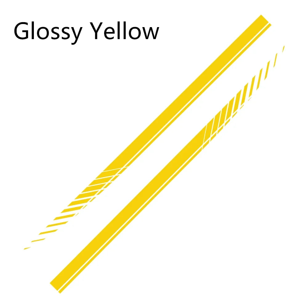 Car Sticker For Audi Volkswagen VW Ford BMW Toyota Honda Mercedes Benz Renault Auto Side Stripe DIY Decal Car Tuning Accessories