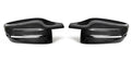 1Pair For BMW 3 Series G20 330i 2019 2020 Rear View Side Mirror Cover Case Trim ABS Carbon Fiber Style Car Rearview Mirror Cover