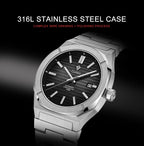 CADISEN Diver Watch Luxury Sapphire MIYOTA 8215 German Designer Men Automatic Mechanical Watches Waterproof Luminous Wristwatch