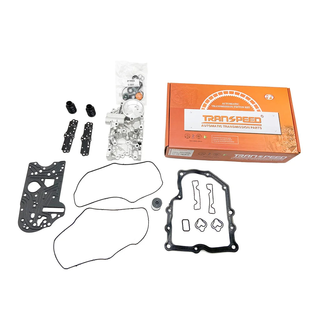 TRANSPEED DQ200 0AM DSG Automatic Transmission Mechatronic Repair Kit Housing Gasket Filter Rubber Ring Cover Kit For Audi Skoda