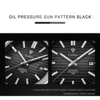 CADISEN Diver Watch Luxury Sapphire MIYOTA 8215 German Designer Men Automatic Mechanical Watches Waterproof Luminous Wristwatch