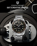 PAGANI DESIGN Men's Watches 2026 Luxury Mechanical Wristwatches Automatic Watch For Men AR Sapphire Ceramic Bezel Luminous Clock