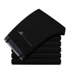 Pantalones de traje de negocios para hombre, vestido largo recto y holgado, Formal, Delgado, sólido, oficina, primavera, otoño, verano, envío directo
