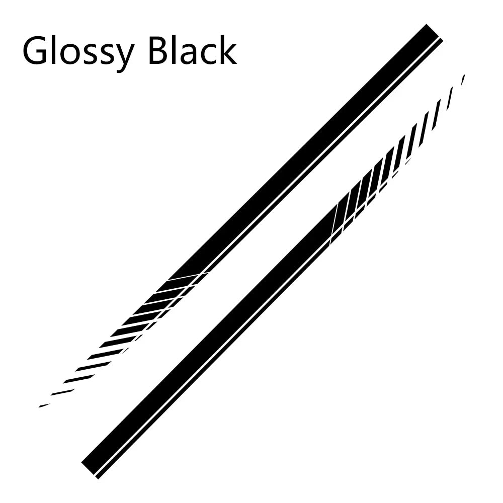 Car Sticker For Audi Volkswagen VW Ford BMW Toyota Honda Mercedes Benz Renault Auto Side Stripe DIY Decal Car Tuning Accessories