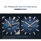 CADISEN Diver Watch Luxury Sapphire MIYOTA 8215 German Designer Men Automatic Mechanical Watches Waterproof Luminous Wristwatch