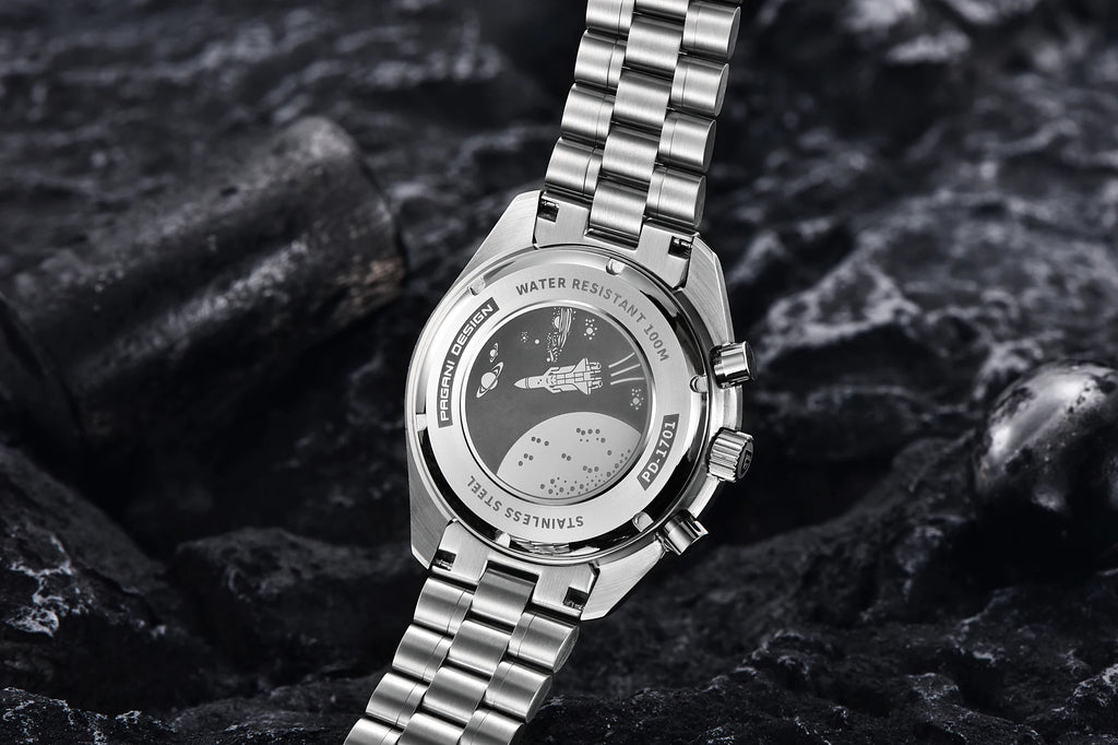 2026 New PAGANI DESIGN AK Project Mars Men's Watches Luxury Quartz Watch Men AR Sapphire Speed Sport Chronograph Automatic Date