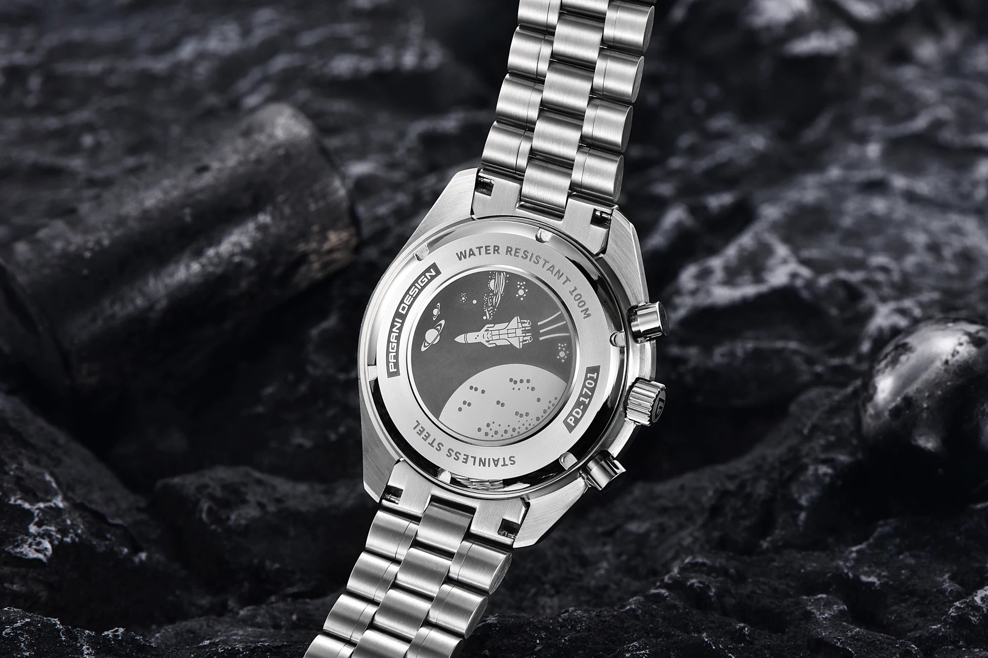2026 New PAGANI DESIGN AK Project Mars Men's Watches Luxury Quartz Watch Men AR Sapphire Speed Sport Chronograph Automatic Date