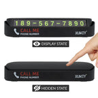 Car Styling Temporary Parking Card Phone Number Card Plate Telephone Number Car Park Stop Sticker Display Automobile Accessories