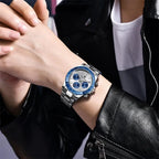 New PAGANI DESIGN PD1644 Luxury Men's Quartz Watch Automatic date Wristwatches Sport 100m Waterproof Chronograph Men Gift