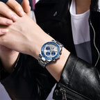 New PAGANI DESIGN PD1644 Luxury Men's Quartz Watch Automatic date Wristwatches Sport 100m Waterproof Chronograph Men Gift