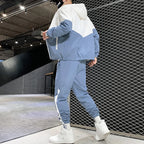 2026 Men Tracksuit Casual Joggers Hooded Sportswear Jackets And Pants 2 Piece Sets Hip Hop Running Sports Suit