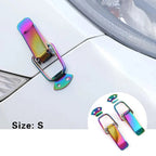 Universal Cars Accessaries 2Pcs Fastener Clip Alloy Mount Hood Pin Bonnet Lock Kit Tunning Lock Kit Down Hood Lock Latch Pins