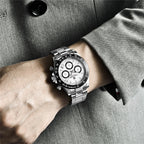 New PAGANI DESIGN PD1644 Luxury Men's Quartz Watch Automatic date Wristwatches Sport 100m Waterproof Chronograph Men Gift