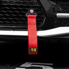 Towing Rope Racing Car Universal Tow Eye Strap Tow Bumper Hook Bar Trailer High Strength Nylon Tow Strap with Screws and Nuts