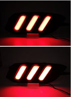 2Pcs For Honda Civic 2016 2017 2018 LED DRL Rear Bumper tail light fog lamp Brake Lights Signal lamp DRL reflector Lamp