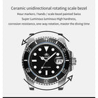 ADDIESDIVE Men's Classic Watch with Ceramic Bezel 200m Water Resistant Casual Quartz Watch BGW9 Blue Luminous Gift Watch MY-H3-2