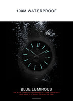 CADISEN Diver Watch Luxury Sapphire MIYOTA 8215 German Designer Men Automatic Mechanical Watches Waterproof Luminous Wristwatch