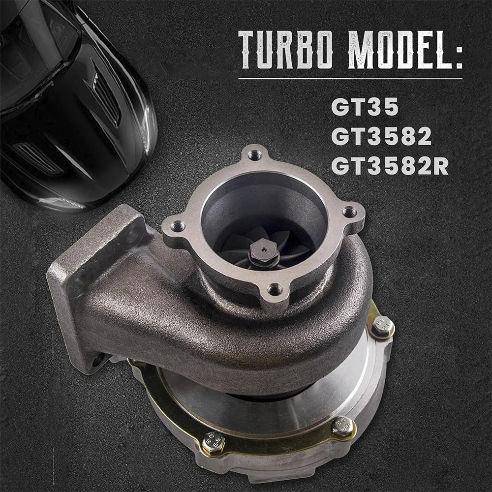 Turbocharger for Honda Civic T3T4 GT3582 GT30 A/R .70 A/R .63 Compressor