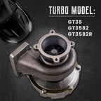 Turbocharger for Honda Civic T3T4 GT3582 GT30 A/R .70 A/R .63 Compressor
