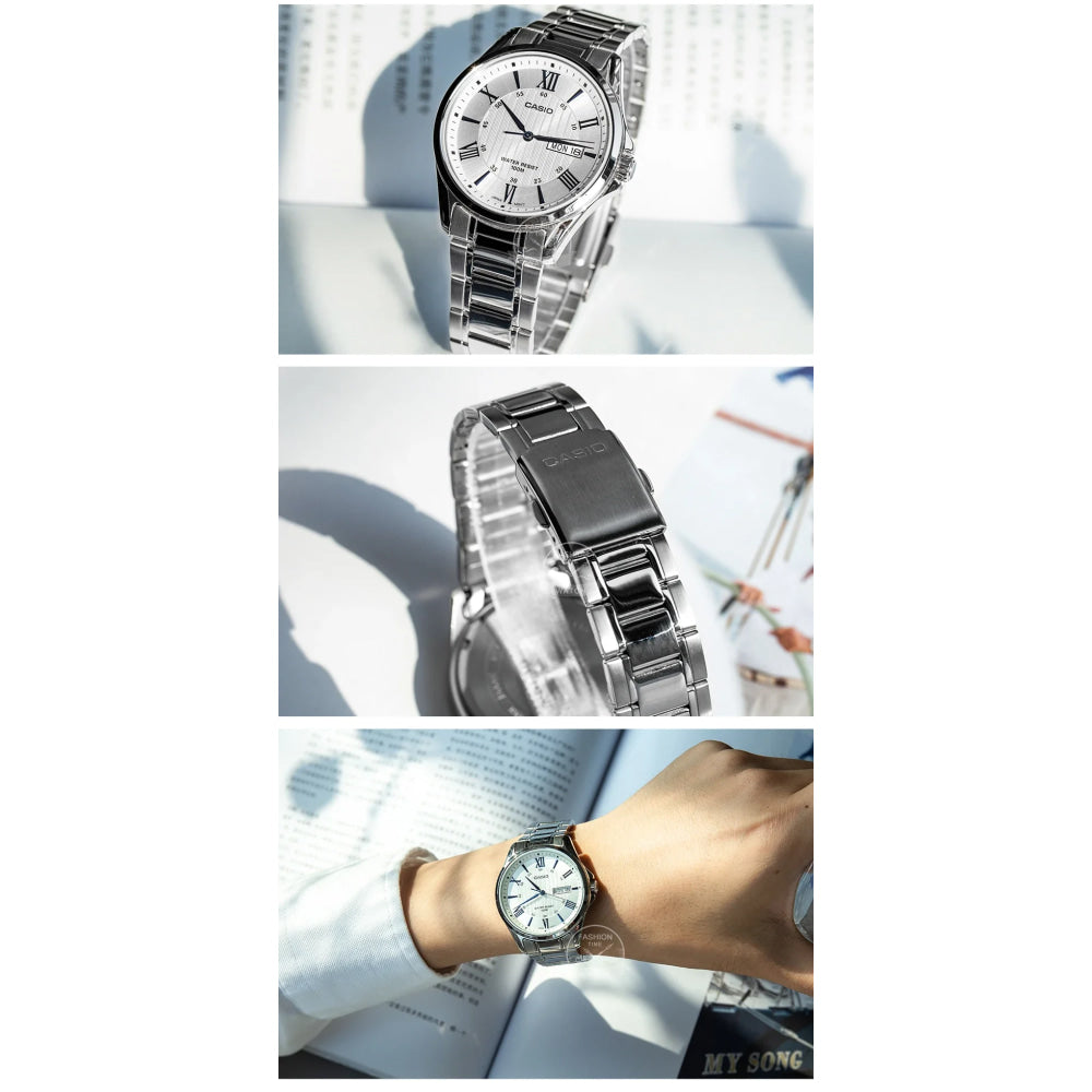 Casio watch men top brand luxury quartz watch100m Waterproof men watch Sport military Wrist Watch relogio masculino MTP-1384D-7A