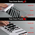 Car Vinyl Stickers Bonnet Decal For Audi BMW Mercedes Ford VW Toyota Nissan Kia Renault Hyundai Skoda Auto Tuning Accessories