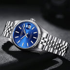 CADISEN Men Mechanical Watch Top Brand Luxury Japan MIYOTA 8215 Automatic Watch Business Stainless Steel Waterproof Watch Men