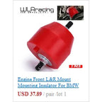WLR RACING - For Honda Civic EG EK Jdm Engine Billet Motor Torque Mount Kit B16 B18 B20 D16 D15 WLR-MTM01