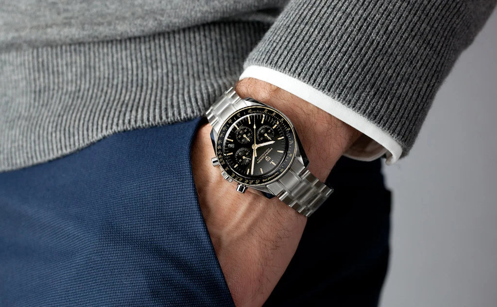 2025 New PAGANI DESIGN AK Project Mars Men's Watches Luxury Quartz Watch Men AR Sapphire Speed Sport Chronograph Automatic Date