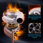 GT30 GT3037 GT3076 T3 Flange 2.5L-3.0L 0.82 Water Turbocharger 4/6 cyl 500+HP