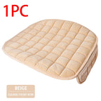SEAMETAL Winter Plush Car Seat Cover Warm Soft Auto Seat Cushion Anti Slip Chair Protector Pad Universal for Most Car Models