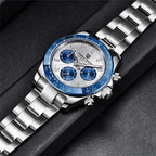 New PAGANI DESIGN PD1644 Luxury Men's Quartz Watch Automatic date Wristwatches Sport 100m Waterproof Chronograph Men Gift