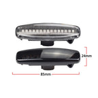 2pcs Dynamic LED Car Side Marker Lights Repeater Signal Lights For Infiniti EX35 EX37 FX30d FX35 FX37 FX50 G25 G35 G37 JX35 M25