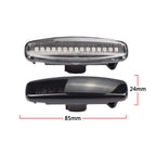 2pcs Dynamic LED Car Side Marker Lights Repeater Signal Lights For Infiniti EX35 EX37 FX30d FX35 FX37 FX50 G25 G35 G37 JX35 M25