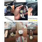LIGE Brand Classic Mens Retro Watches Automatic Mechanical Watch Tourbillon Clock Genuine Leather Waterproof Military Wristwatch