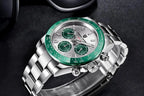 New PAGANI DESIGN PD1644 Luxury Men's Quartz Watch Automatic date Wristwatches Sport 100m Waterproof Chronograph Men Gift