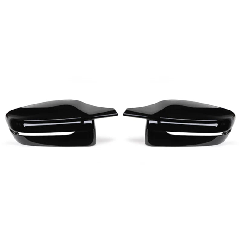 1Pair For BMW 3 Series G20 330i 2019 2020 Rear View Side Mirror Cover Case Trim ABS Carbon Fiber Style Car Rearview Mirror Cover