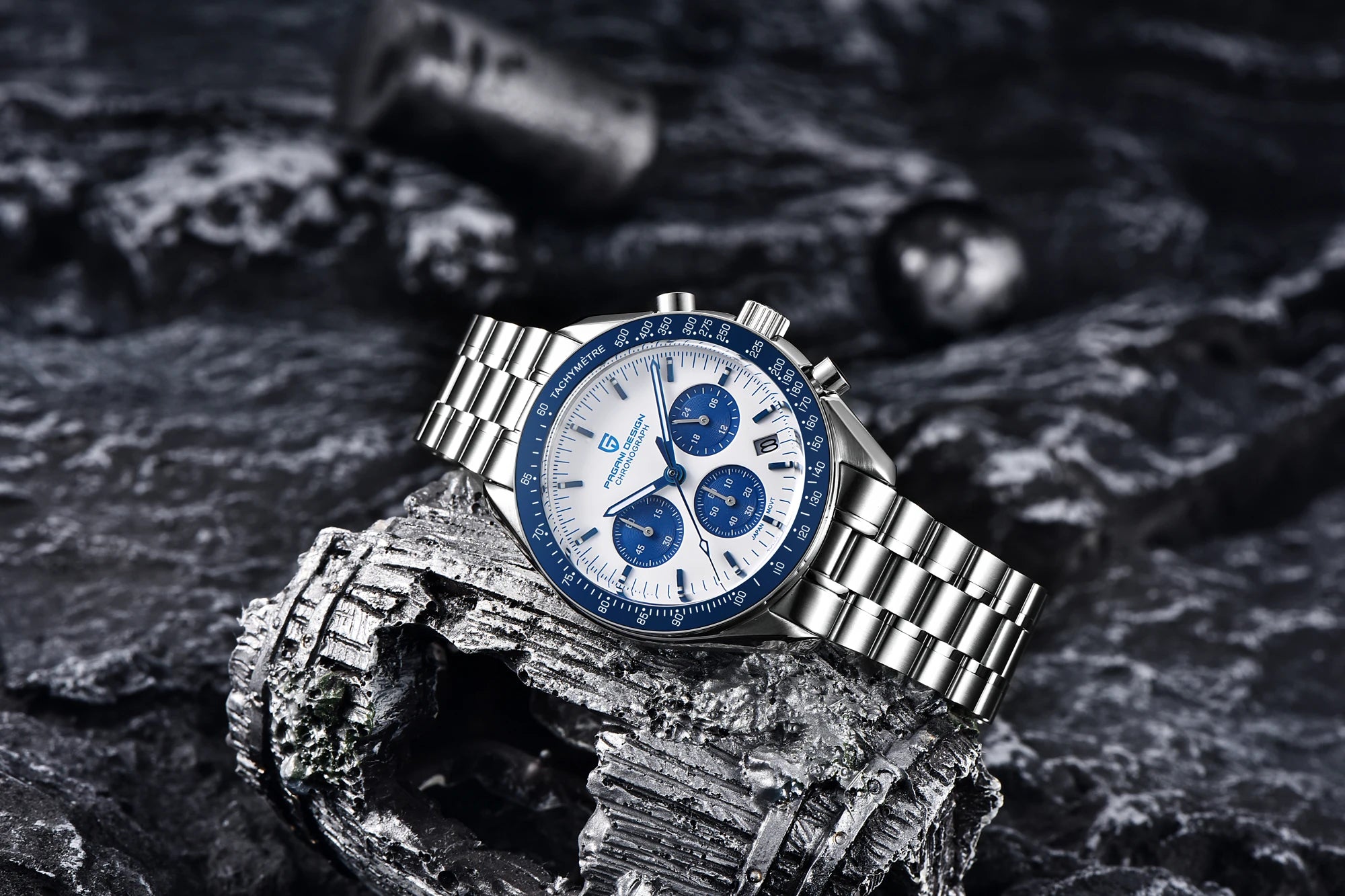 2025 New PAGANI DESIGN AK Project Mars Men's Watches Luxury Quartz Watch Men AR Sapphire Speed Sport Chronograph Automatic Date
