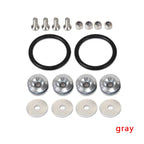 JDM Quick Release Fasteners Are Ideal For Front Bumpers, Rear Bumpers, And Trunk / Hatch Lids