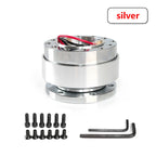 Universal Steering Wheel Snap Off Quick Release Hub Adapter Boss kit 8 colors available