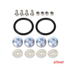 JDM Quick Release Fasteners Are Ideal For Front Bumpers, Rear Bumpers, And Trunk / Hatch Lids