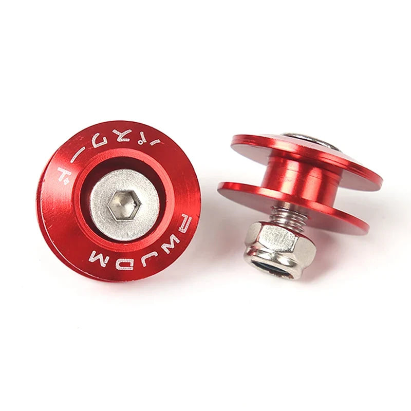 JDM Quick Release Fasteners Are Ideal For Front Bumpers, Rear Bumpers, And Trunk / Hatch Lids