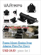 WLR RACING - For Honda Civic EG EK Jdm Engine Billet Motor Torque Mount Kit B16 B18 B20 D16 D15 WLR-MTM01