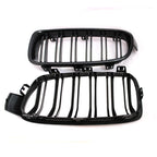 Car Front Bumper Racing Grille Grill For BMW 3 Series F30 F31 F35 F80 2012 2013 2014 2015-2018 1 Pair Gloss Black Kidney Grills