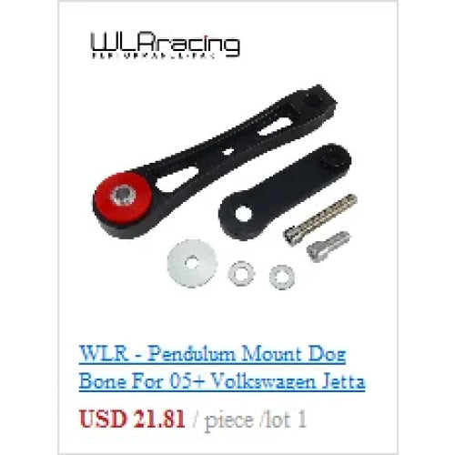WLR RACING - For Honda Civic EG EK Jdm Engine Billet Motor Torque Mount Kit B16 B18 B20 D16 D15 WLR-MTM01