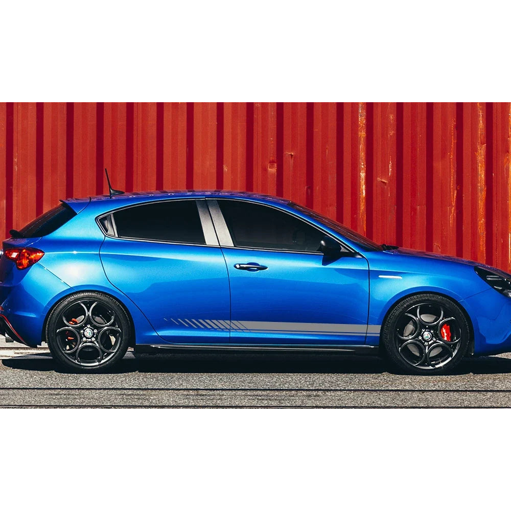 Car Sticker For Audi Volkswagen VW Ford BMW Toyota Honda Mercedes Benz Renault Auto Side Stripe DIY Decal Car Tuning Accessories
