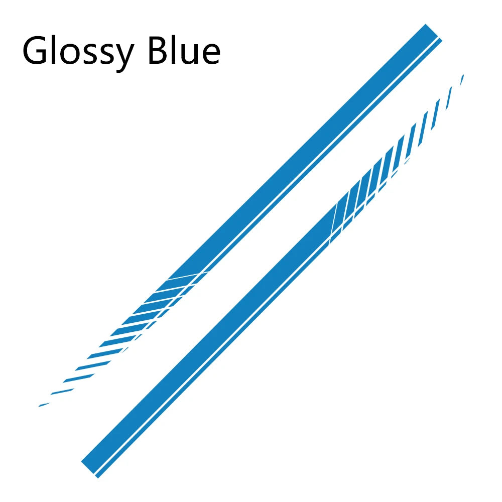 Car Sticker For Audi Volkswagen VW Ford BMW Toyota Honda Mercedes Benz Renault Auto Side Stripe DIY Decal Car Tuning Accessories