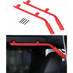 Rear & Front Grab Bar Steel Grab Handles FOR 2007 2008 2009 2010 2011 2012 2013 2014 2015 2016 2017 2018 Jeep Wrangler JK 4 Door